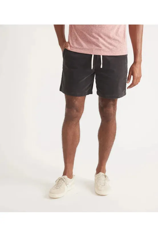 6" Saturday Corduroy Short - Faded Black