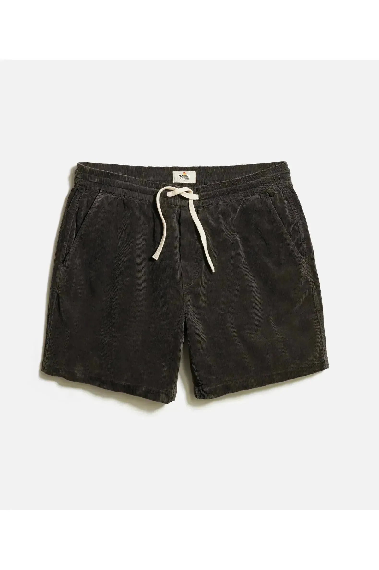 6" Saturday Corduroy Short - Faded Black