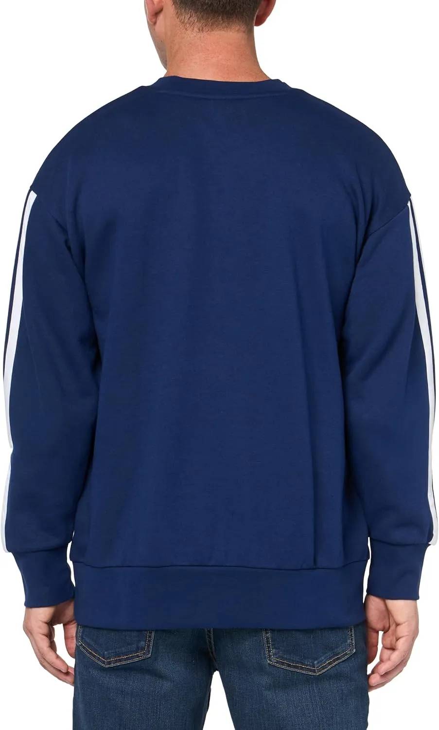 adidas Men's Essentials 3-Stripes Fleece Sweatshirt