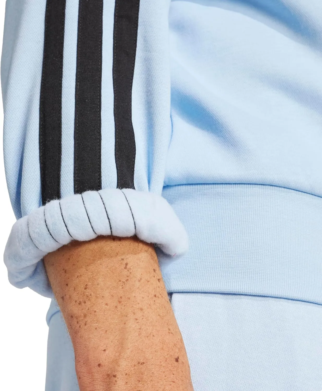 adidas Men's Essentials 3-Stripes Fleece Sweatshirt