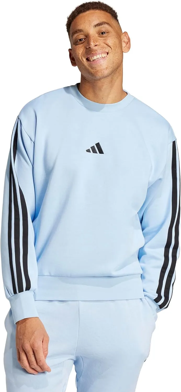 adidas Men's Essentials 3-Stripes Fleece Sweatshirt