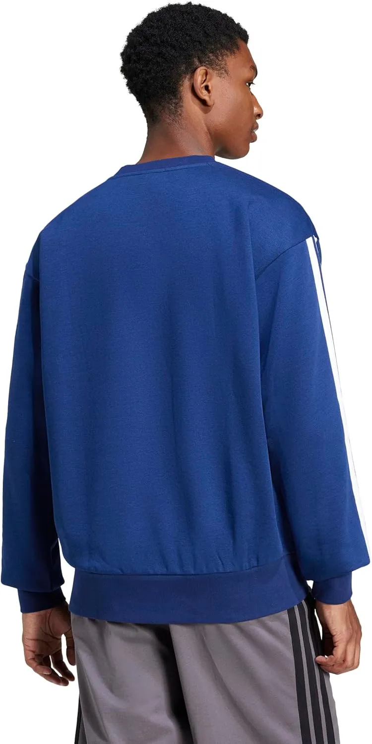 adidas Men's Essentials 3-Stripes Fleece Sweatshirt