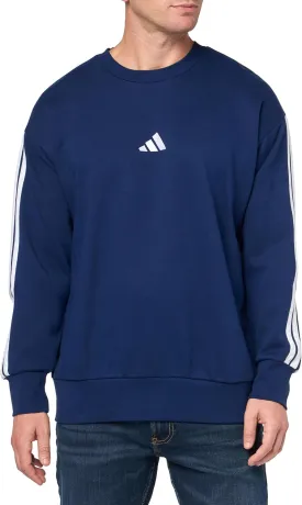 adidas Men's Essentials 3-Stripes Fleece Sweatshirt