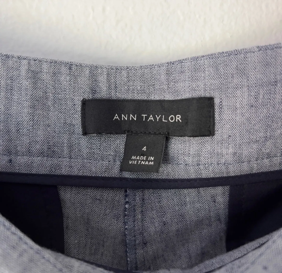 Ann Taylor The Side Zip Wide Leg Crop Pant