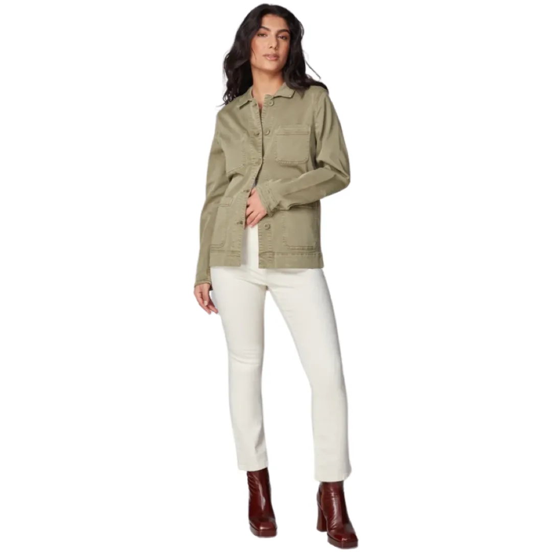 Apparel- Lola Jeans Nili Utility Jacket Deep Khaki