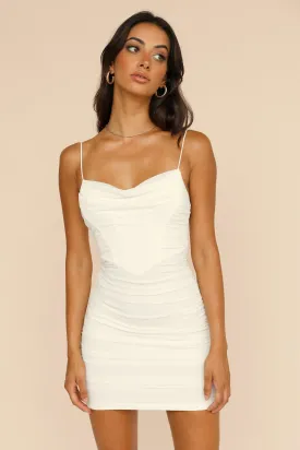 Big World Big Plans Dress White