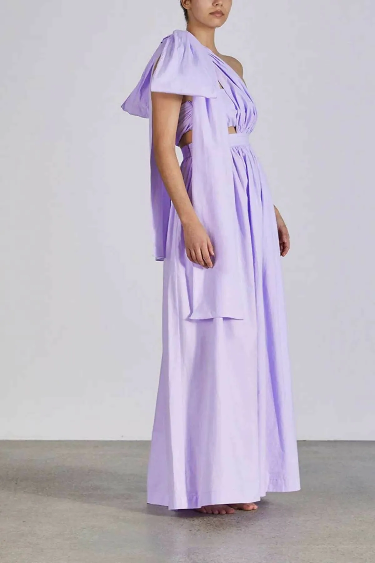 Bondi Born St Tropez Long Dress in Lavender