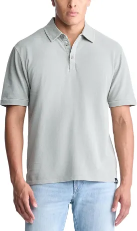 Buffalo David Bitton Men's Short Sleeve Light Weight Pique Polo