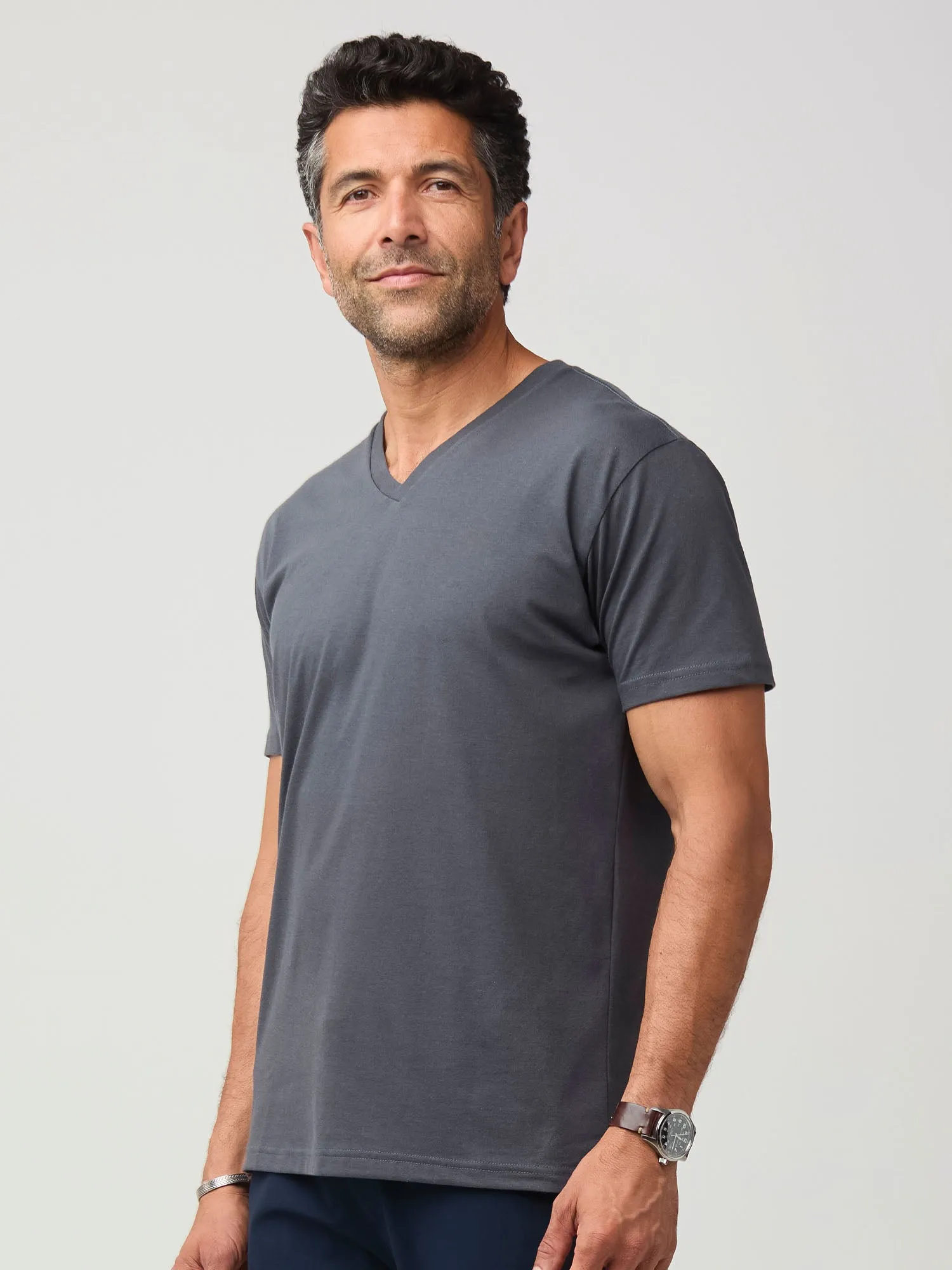 Concrete V-Neck