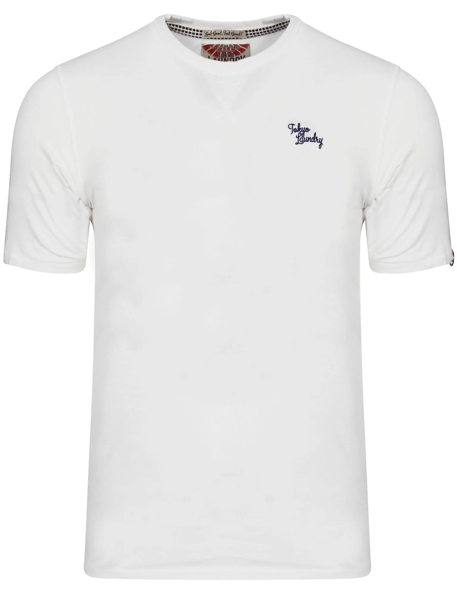 Essential Crew Neck T-Shirt in Optic White - Tokyo Laundry