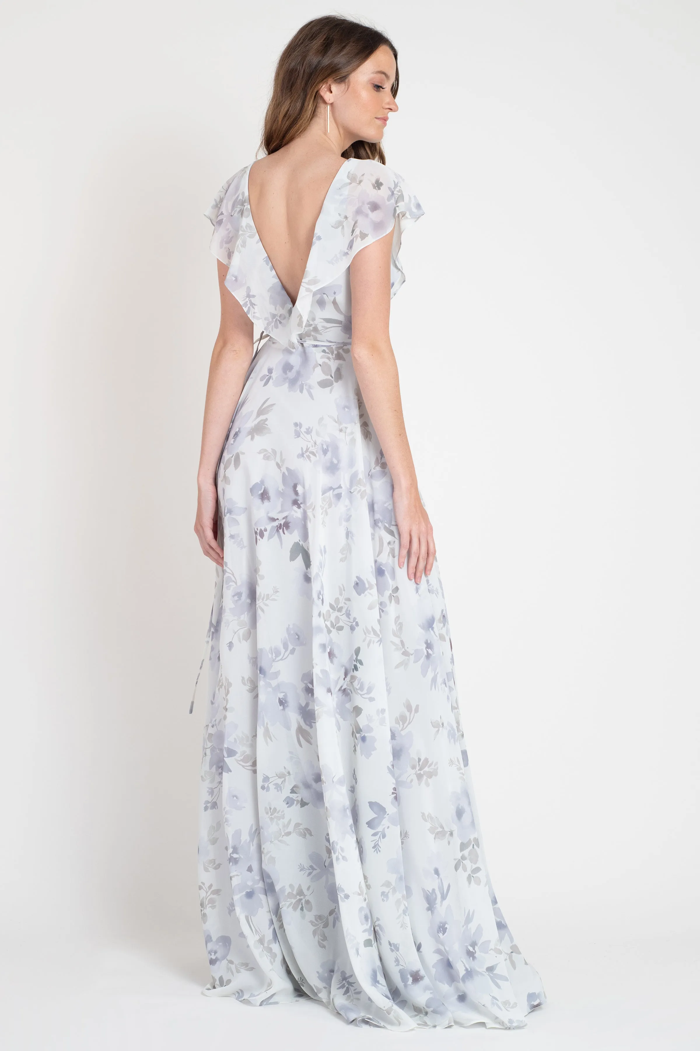 Faye Painted Petals Print - Meadow Cloud