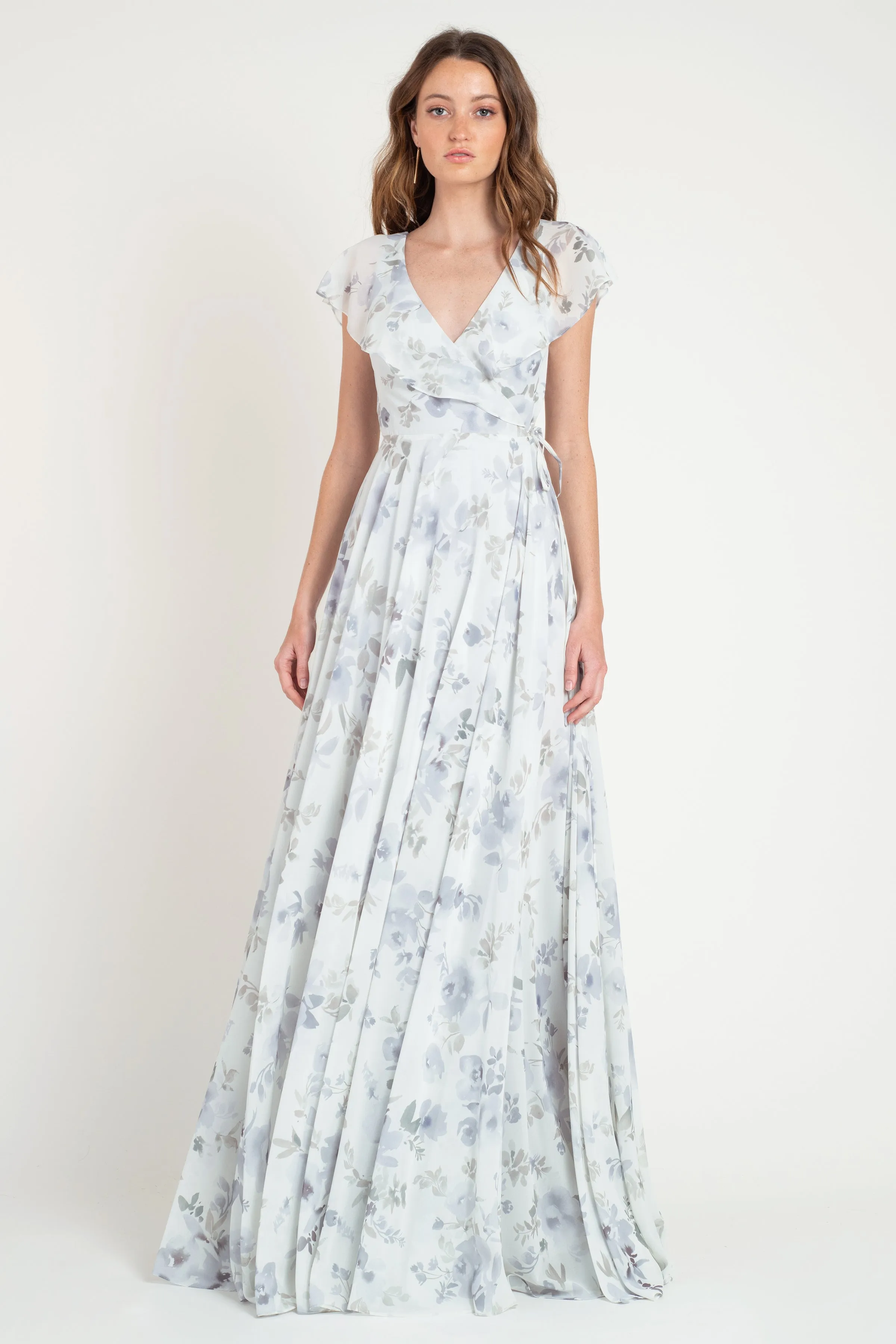 Faye Painted Petals Print - Meadow Cloud