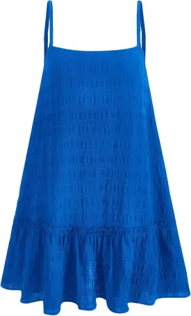 Floerns Women's Casual Swing Shift Dress Spaghetti Strap Flowy Loose Mini Cami Dress