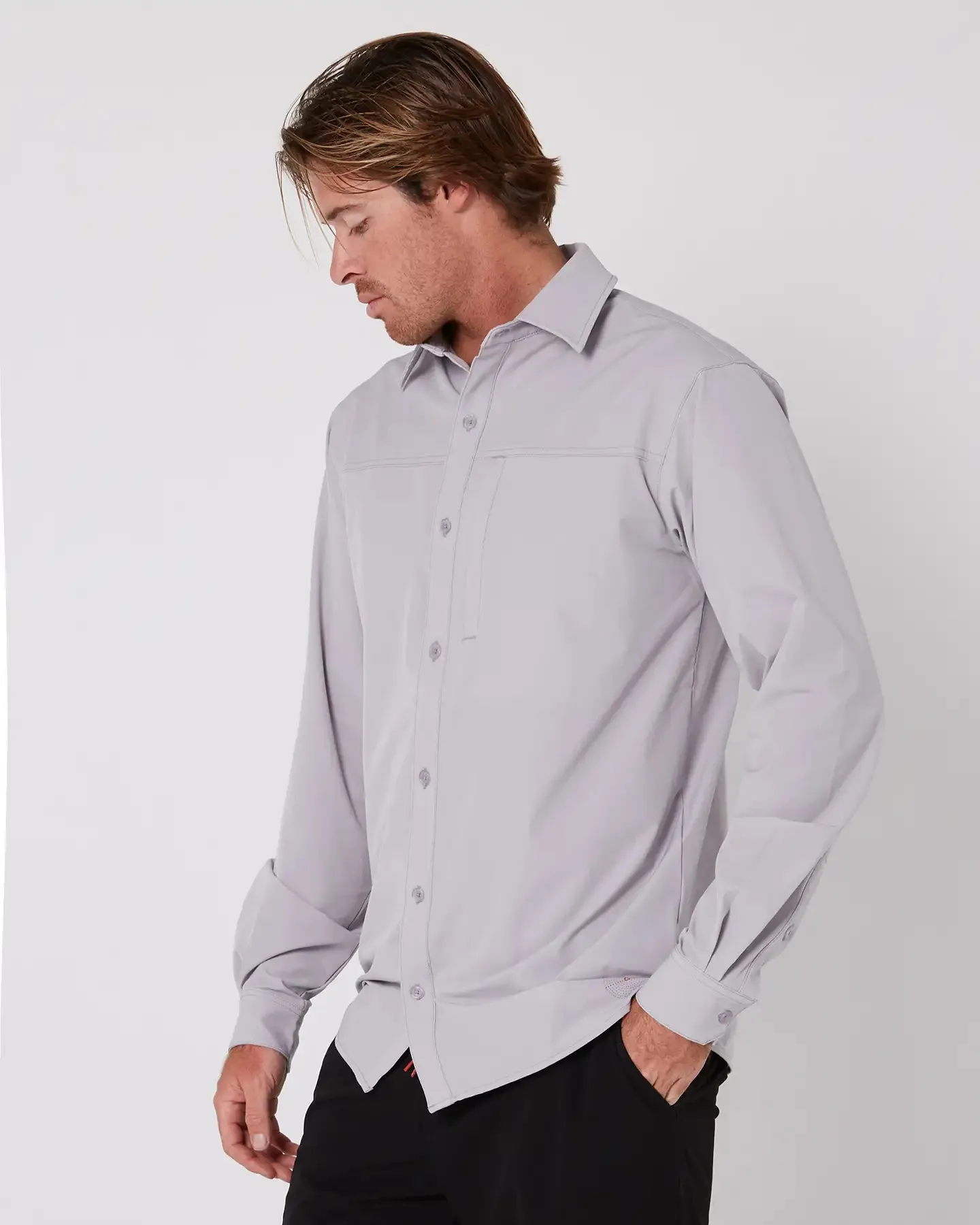 Follow Sun Shirt L/S - Stone