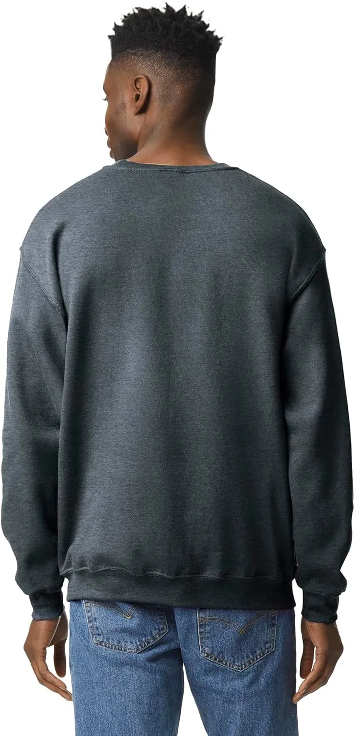 Gildan Unisex Adult Fleece Crewneck Sweatshirt, Style G18000, Multipack