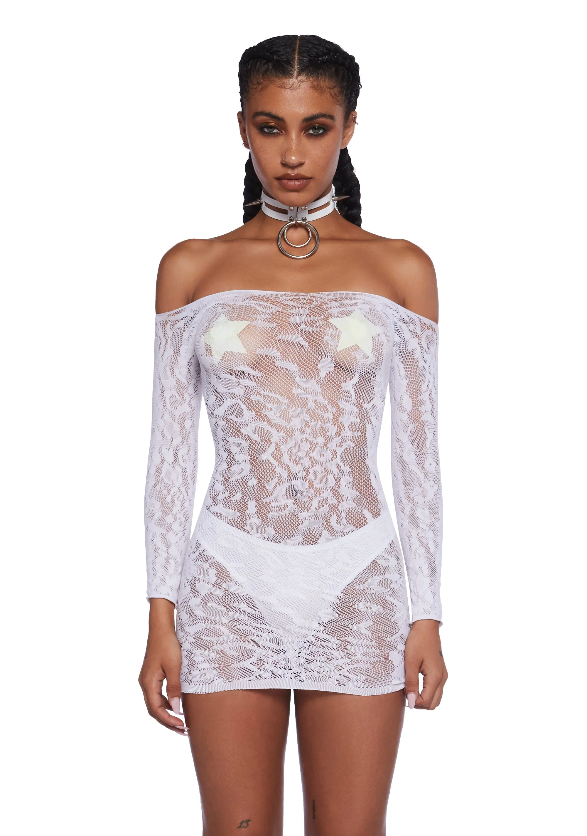 Glow In The Dark Neon Daylight Bodycon Dress
