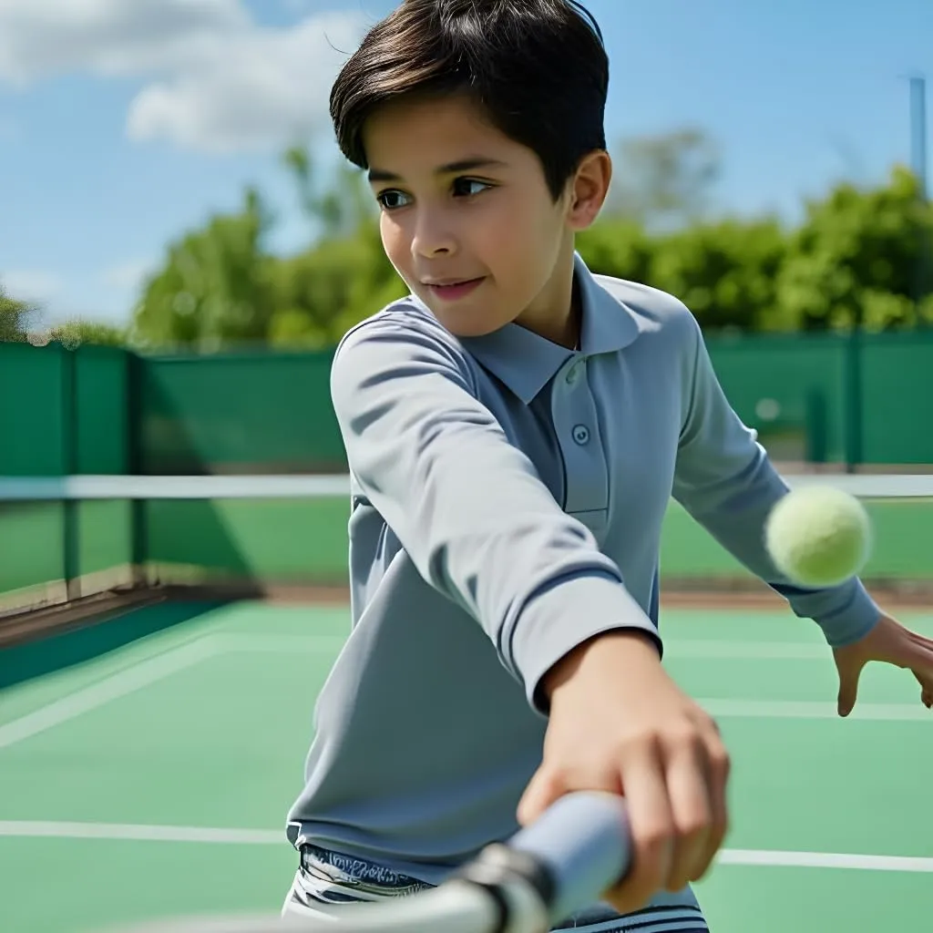 INGEAR Boys Golf Polo Long Sleeve Shirts Performance Active Wear Polo for Tennis and Casual Wear - Versatile Boys Polo Shirts