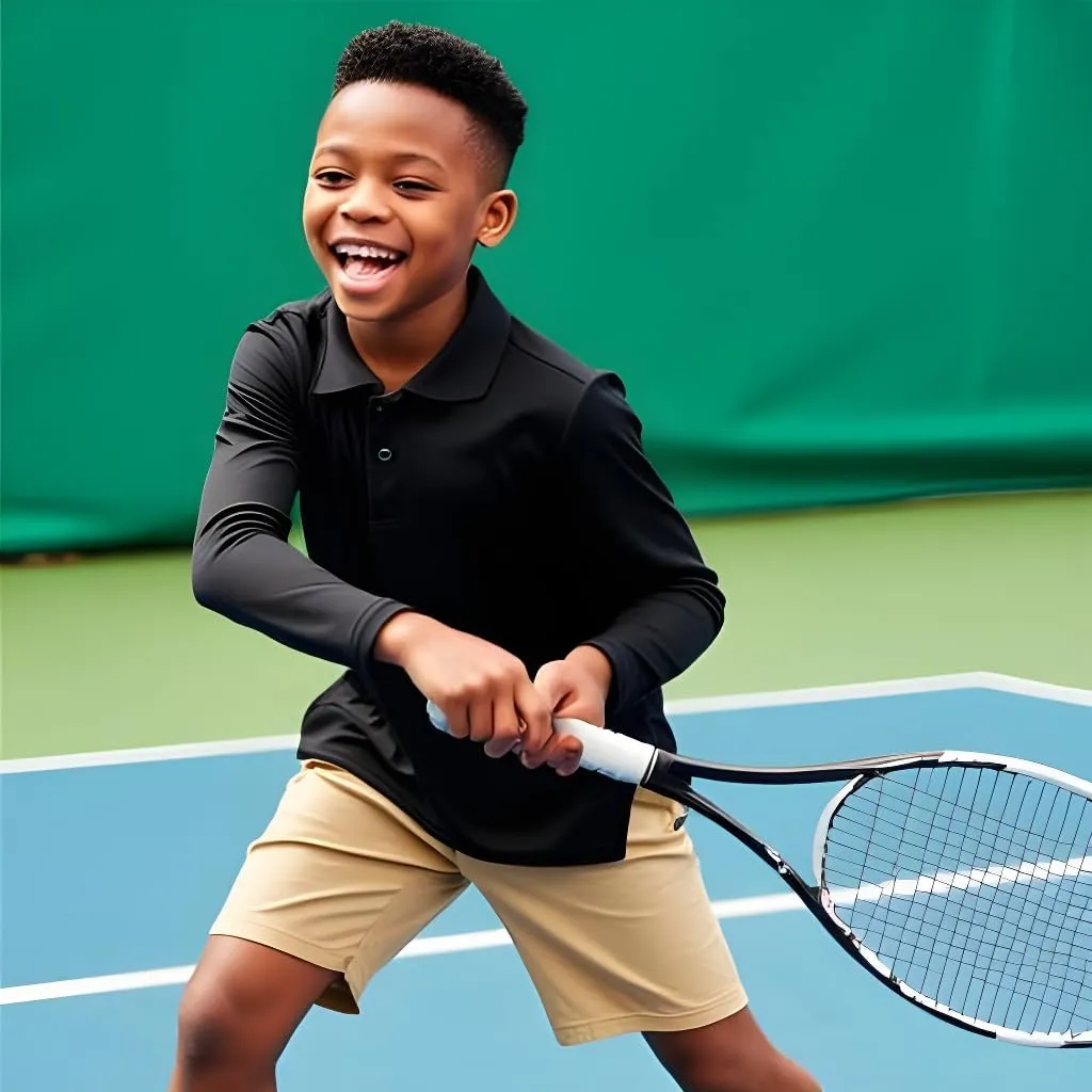 INGEAR Boys Golf Polo Long Sleeve Shirts Performance Active Wear Polo for Tennis and Casual Wear - Versatile Boys Polo Shirts