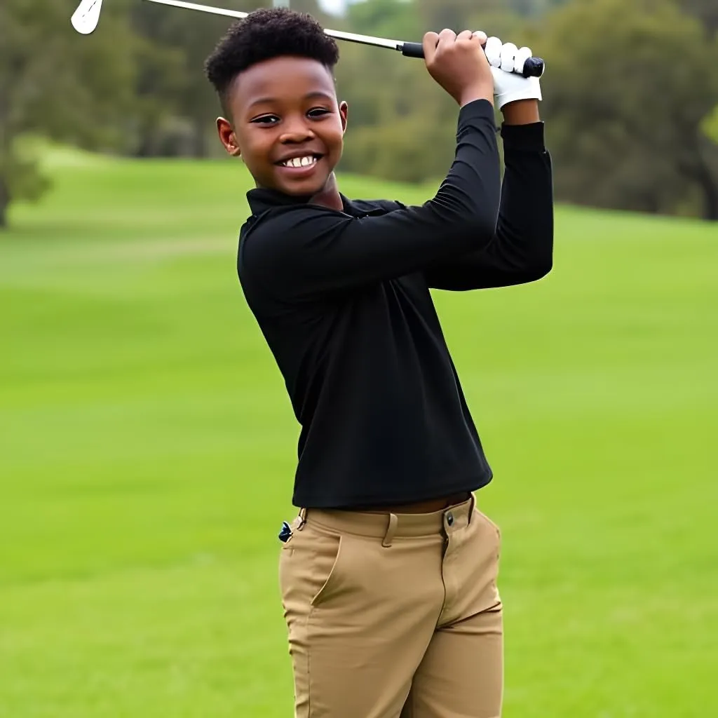 INGEAR Boys Golf Polo Long Sleeve Shirts Performance Active Wear Polo for Tennis and Casual Wear - Versatile Boys Polo Shirts