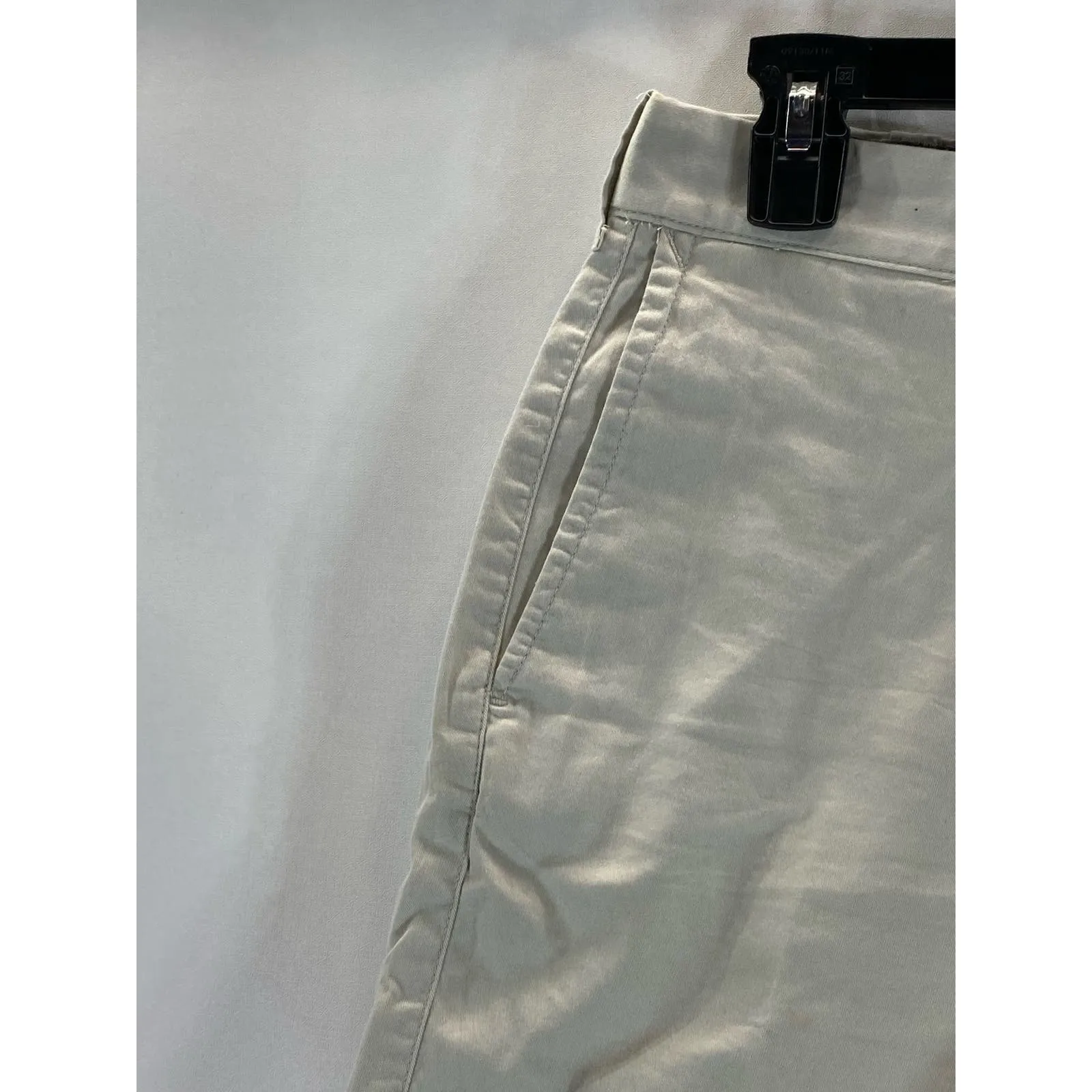 J. CREW Men's Tan Solid 7" Stretch Chino Shorts SZ 29