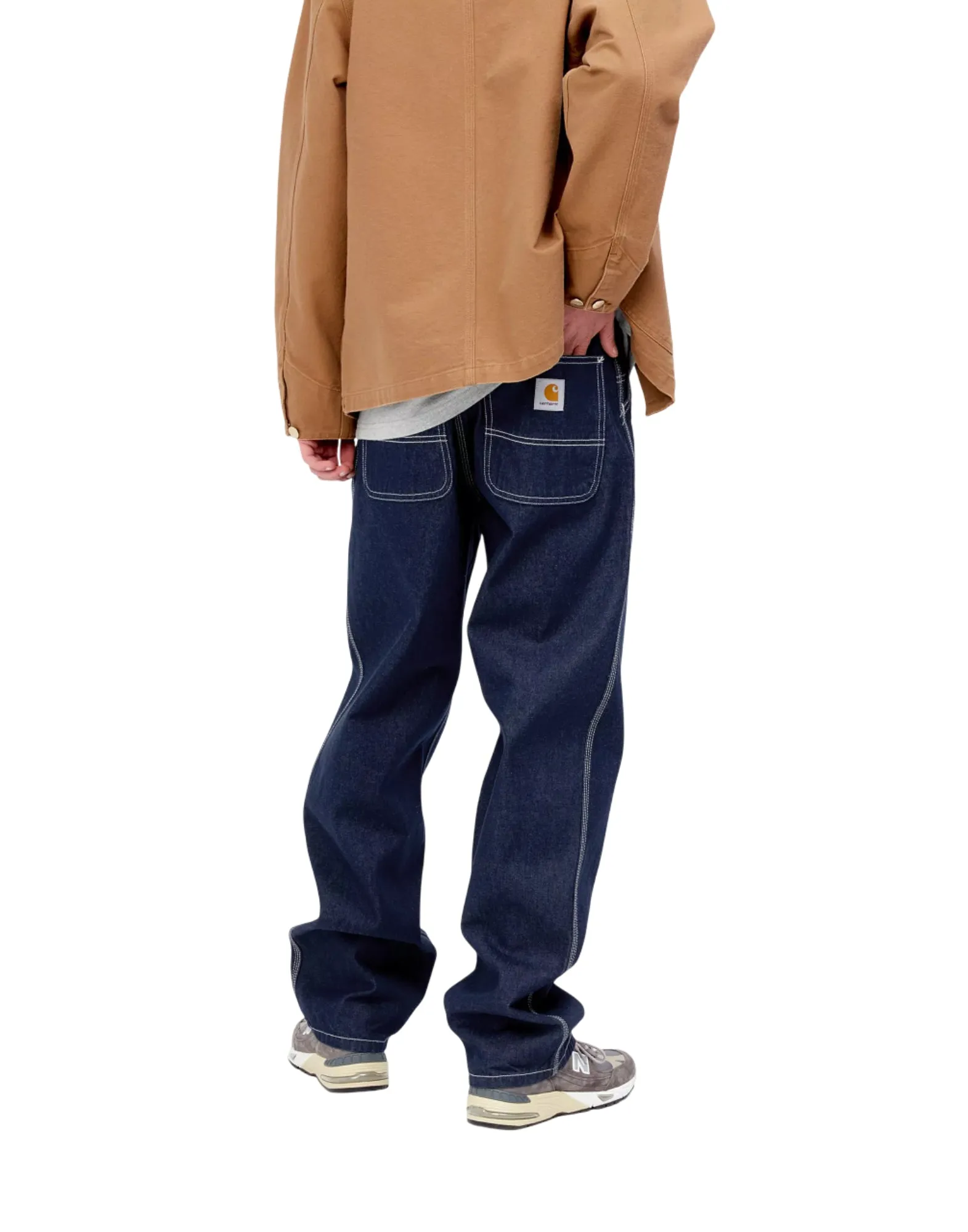 Jeans man I022947 012Y SIMPLE PANTS BLUE CARHARTT WIP