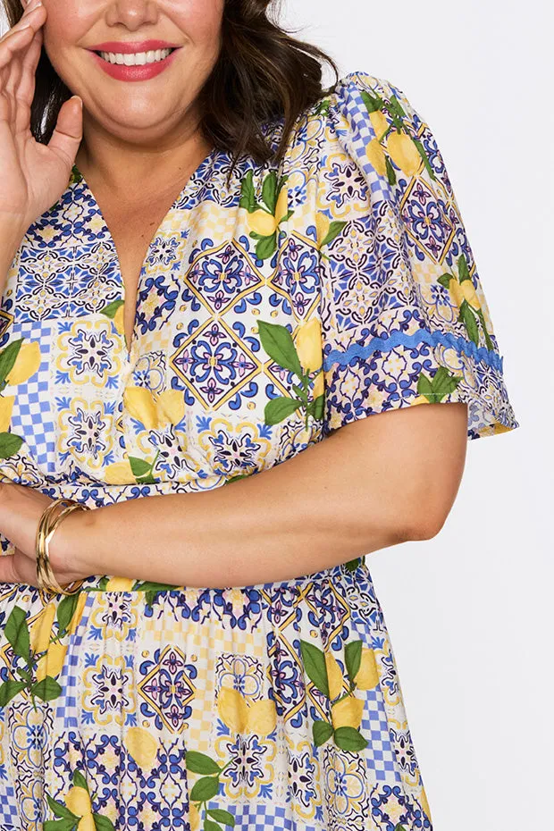 Lilian Tuscan Sun Dress