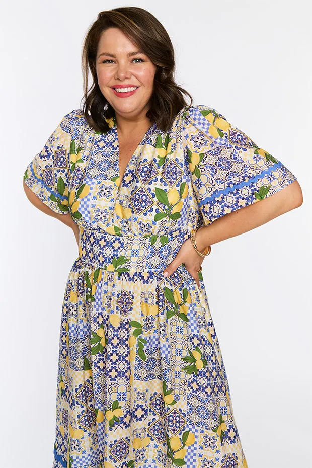 Lilian Tuscan Sun Dress