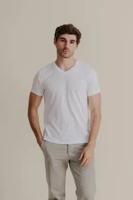 Men's Supima V-Neck Tee