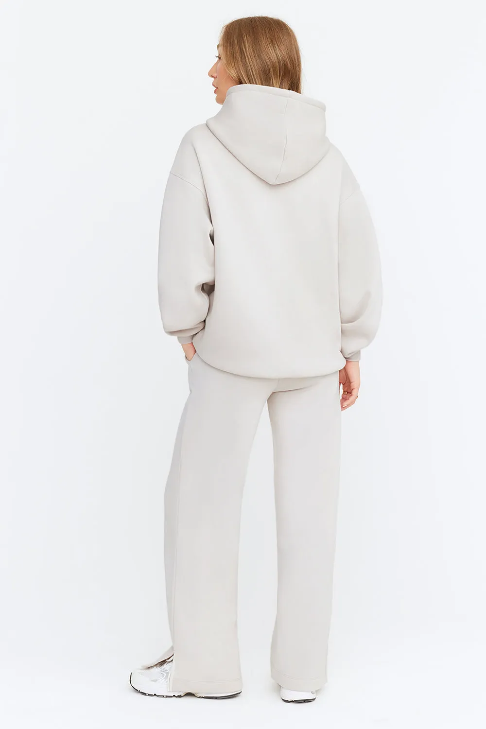 OVERSIZED CLUB HOODIE - OAT
