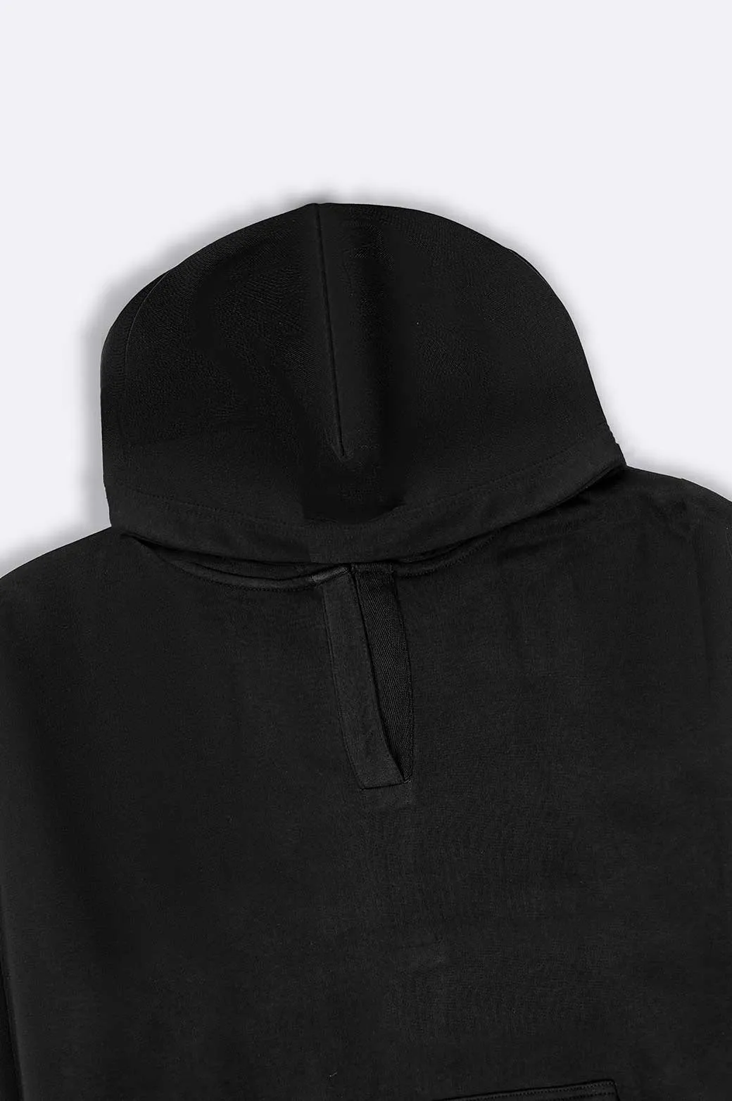 OVERSIZED COTTON BLEND HOODIE