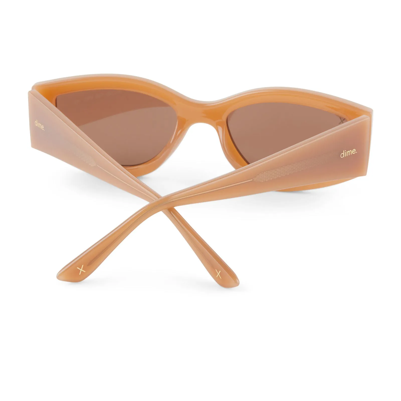 robertson - light taupe   solid light brown sunglasses