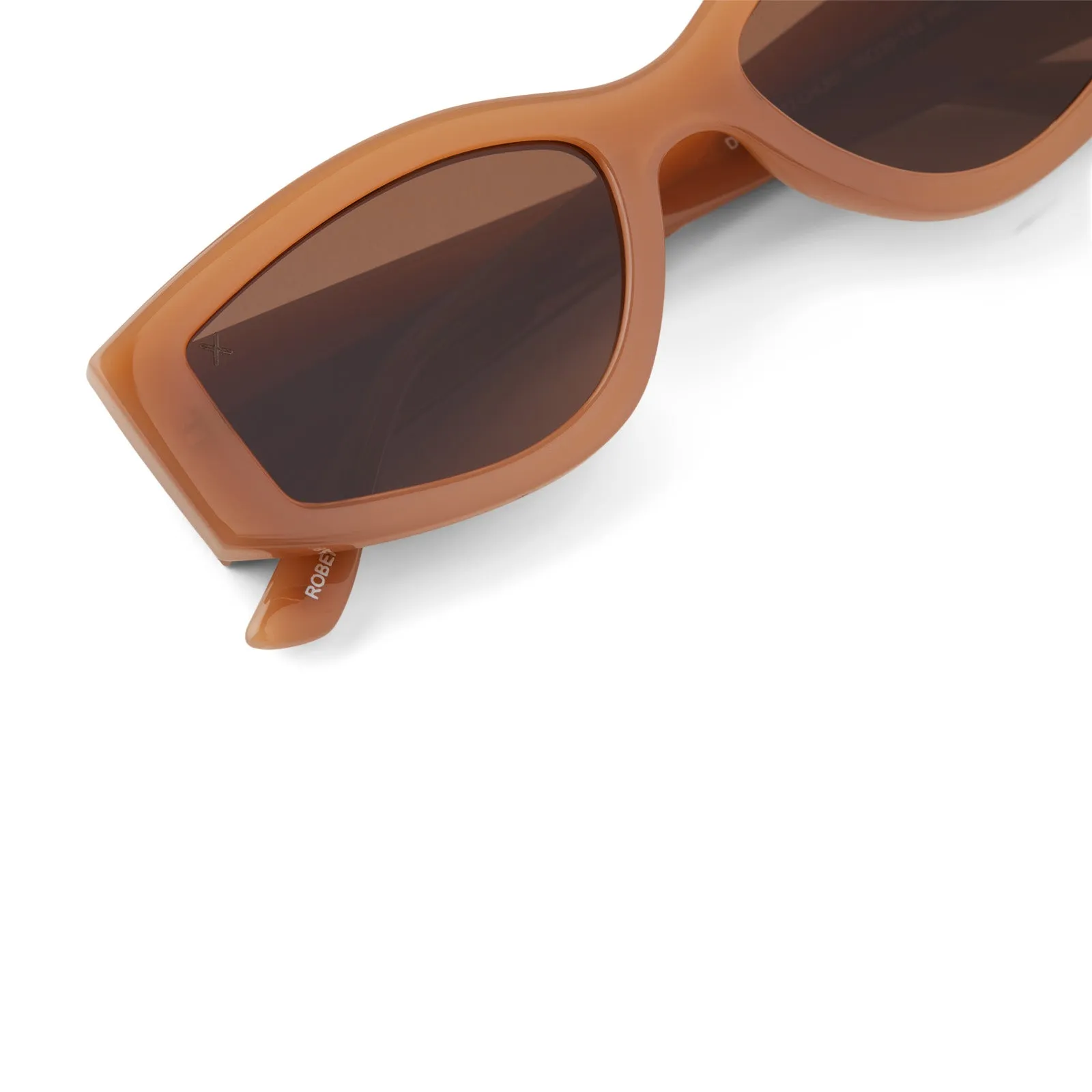 robertson - light taupe   solid light brown sunglasses