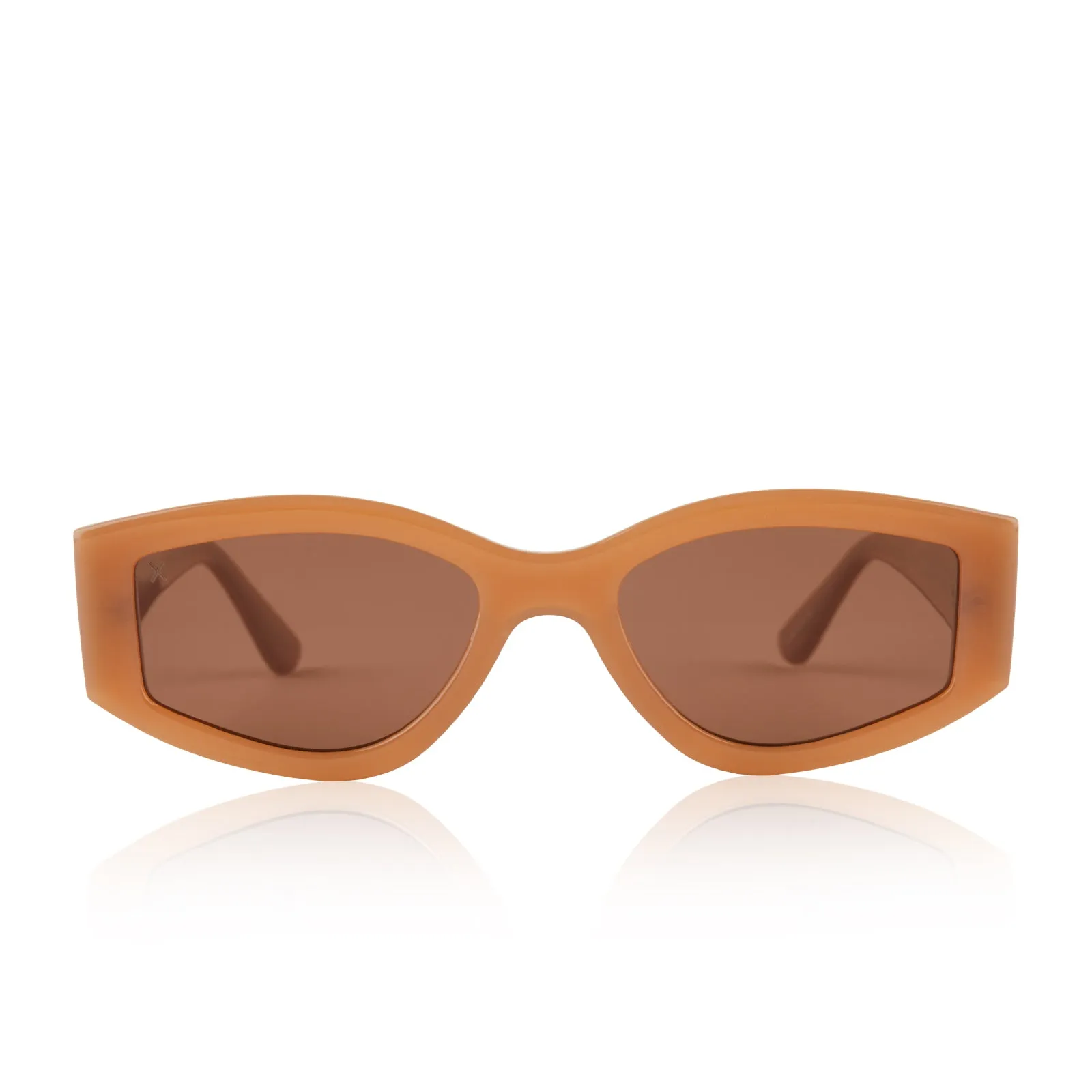 robertson - light taupe   solid light brown sunglasses