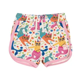 Rock Your Kid Purrmaids Jogger Shorts