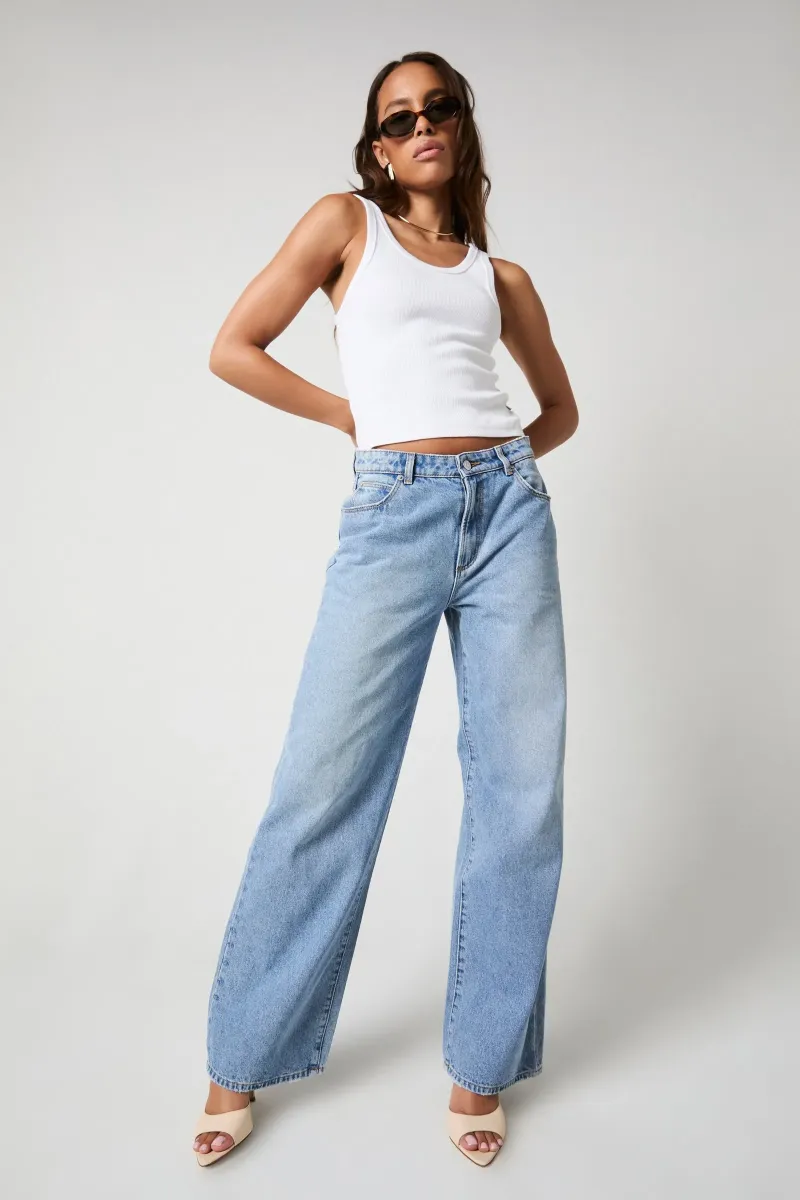 rolla's kate baggy jean - 90's blue
