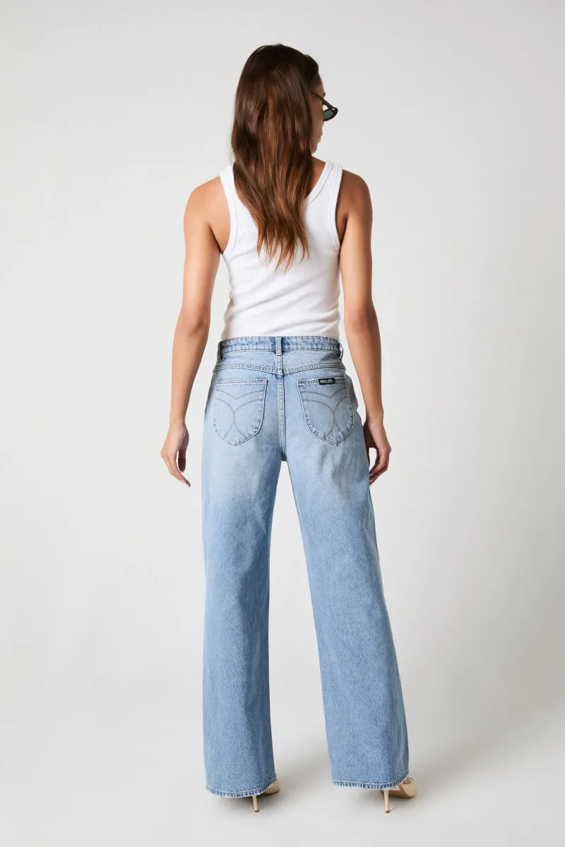 rolla's kate baggy jean - 90's blue