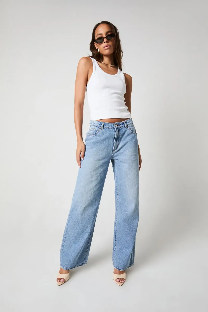 rolla's kate baggy jean - 90's blue