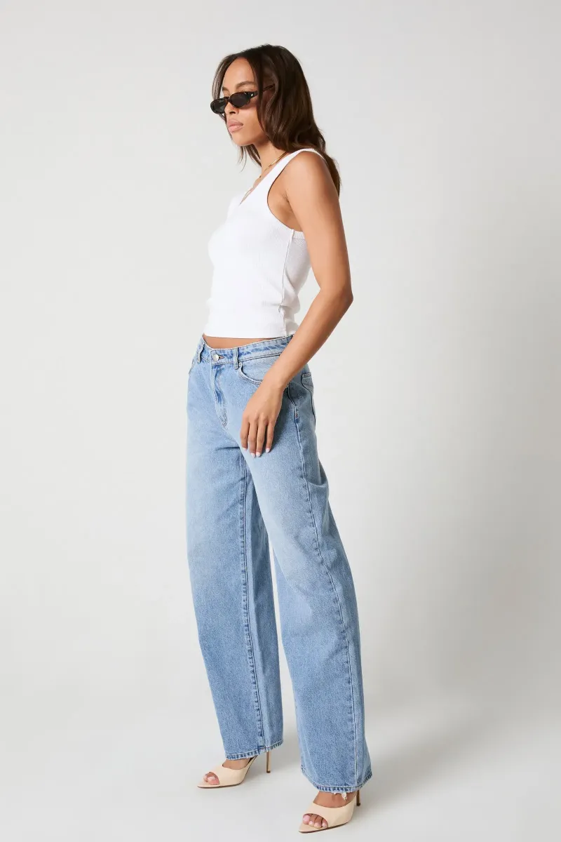 rolla's kate baggy jean - 90's blue