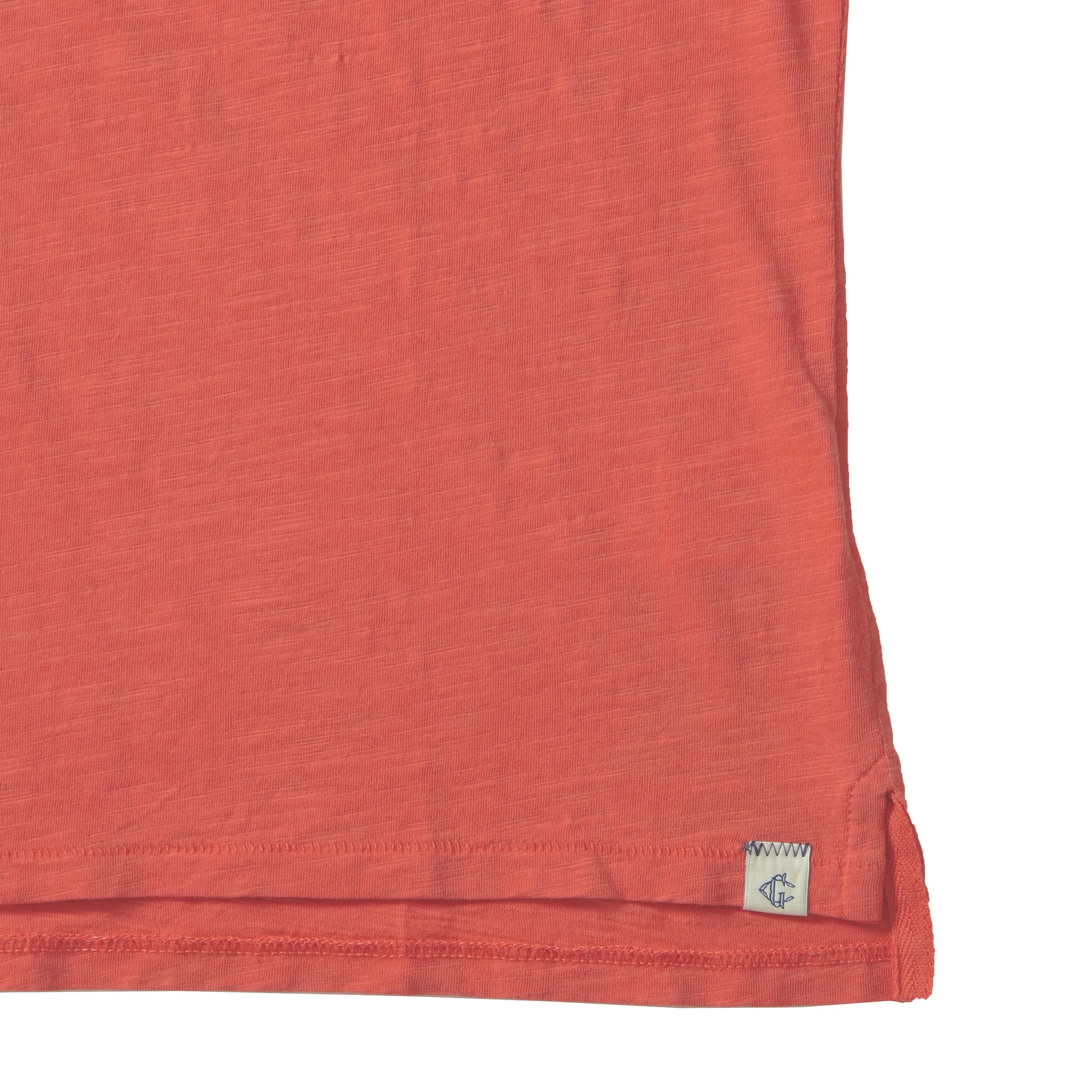 South Bay Slub Jersey Polo - Terra Cotta