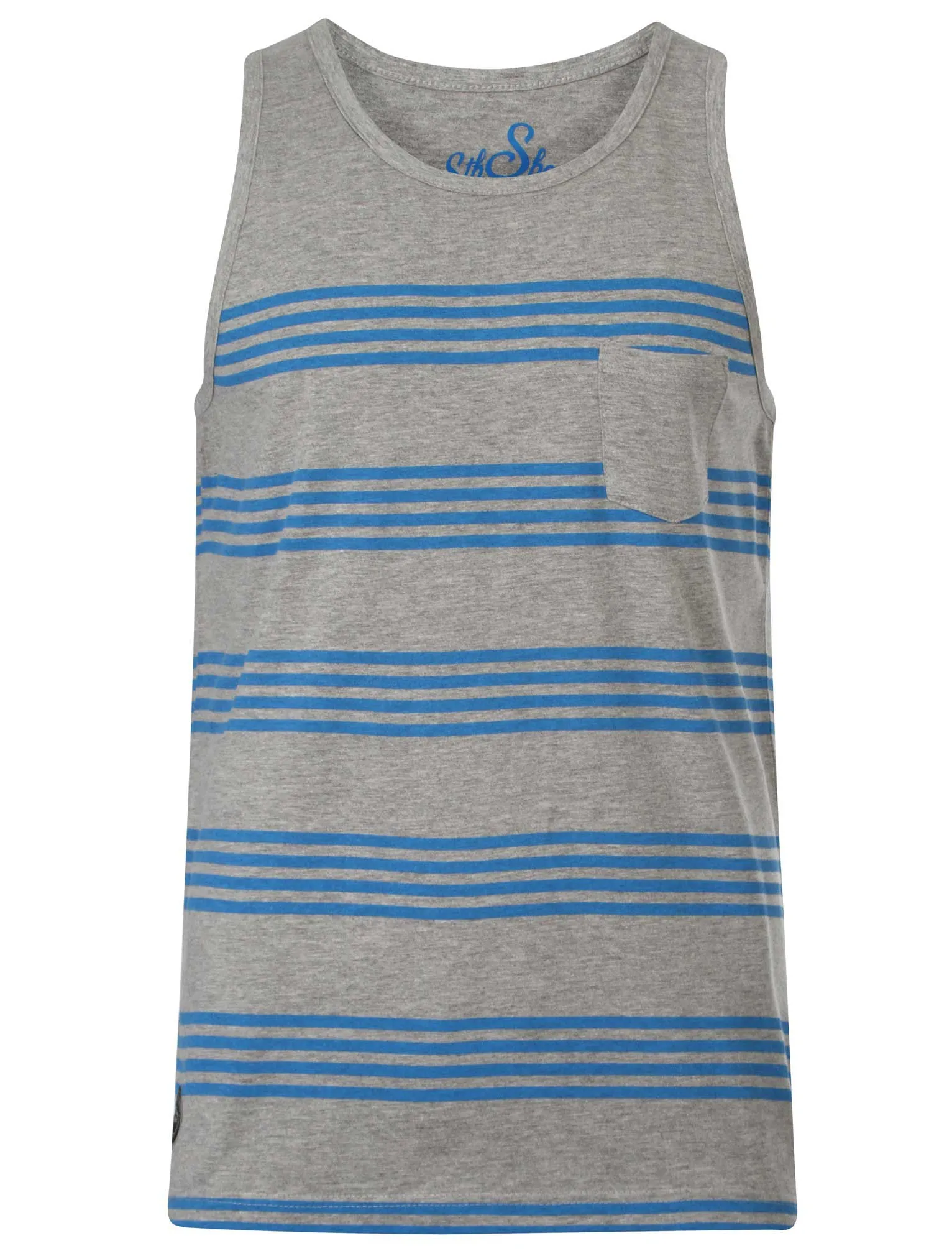 South Shore Columbia vest in light grey marl