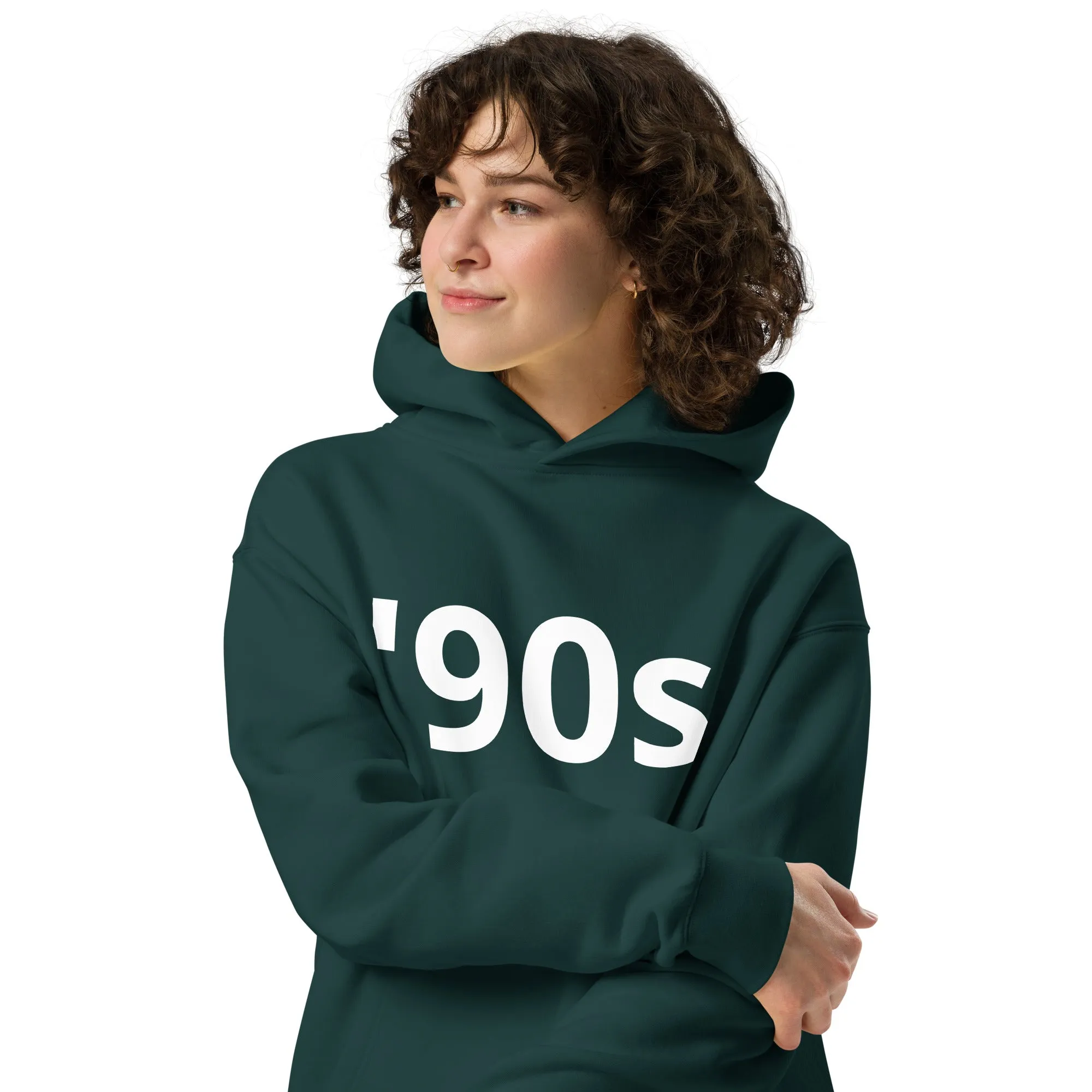 Trend4us 90s Unisex Oversized Hoodie