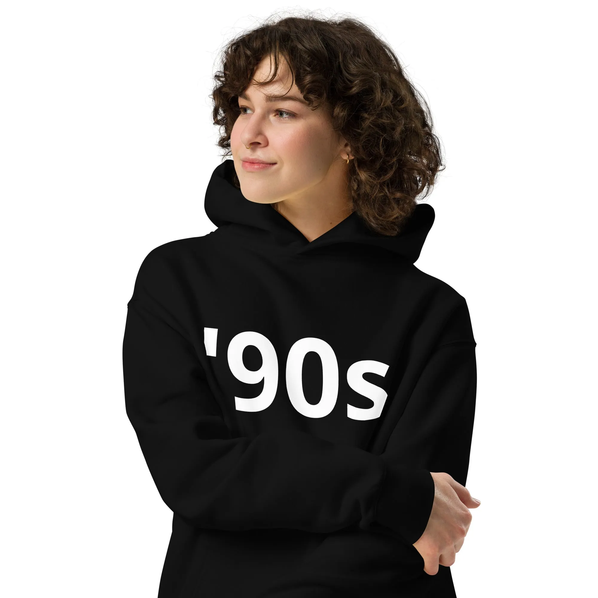 Trend4us 90s Unisex Oversized Hoodie