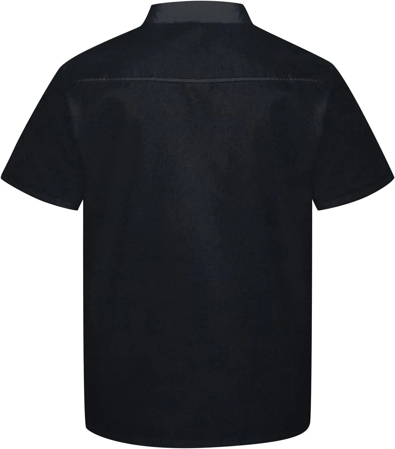 Unisex Chef Coat - Breathable, Comfortable - Short Sleeves, Button Closure - Kitchen, Restaurant, Hotel Uniform