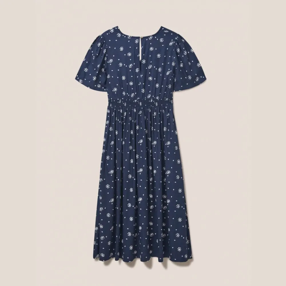White Stuff Lucy Dress In Navy