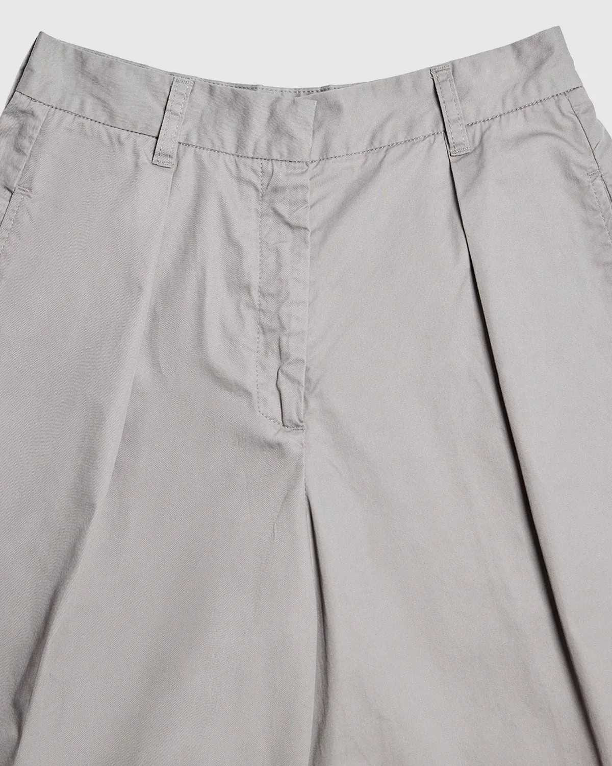Womens Chino Short - Light Grey