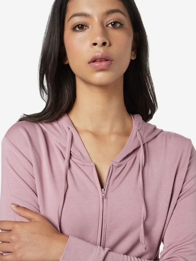 Wunderlove Lilac Hooded Jacket