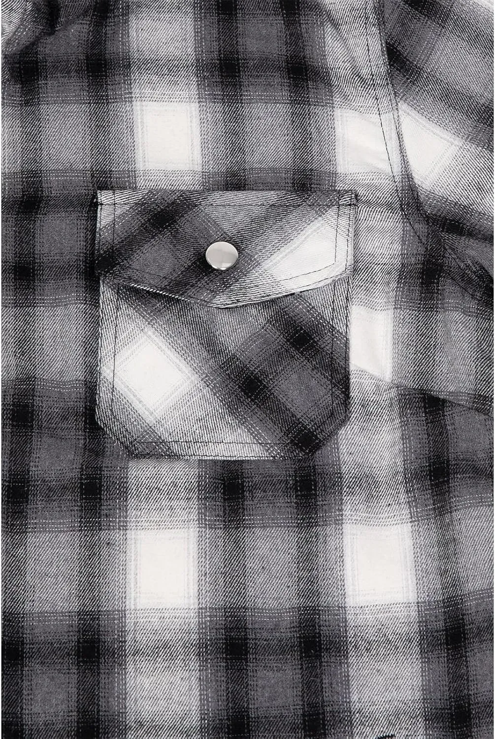 ZENTHACE Women's Flannel Shirt Jacket with Hood,Sherpa Lined Plaid Shacket Jackets,Snap Button Front